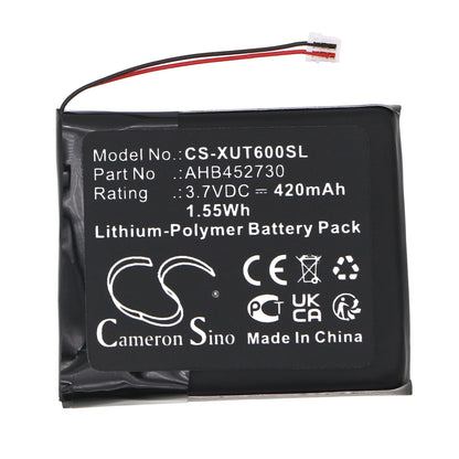 Replacement Battery for Xvive U6 Wireless Microphone Receiver – Transmitters & Receiver – 420mAh / 3.7V