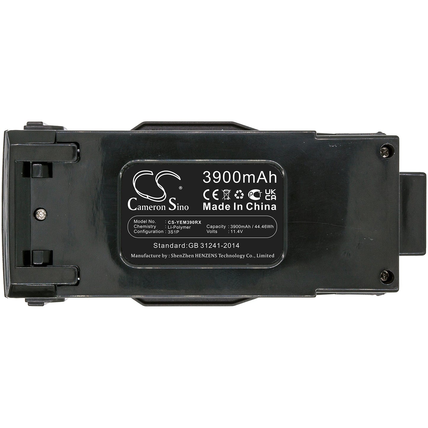 Replacement Battery for YUNEEC  Mantis G – Drones – 3900mAh / 44.46Wh / 11.4V