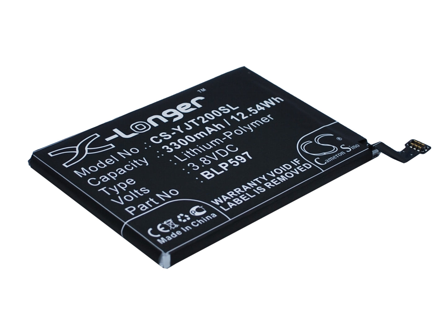 Replacement Battery for OnePlus 2 – Mobile, SmartPhone – 3300mAh / 3.8V - image 2