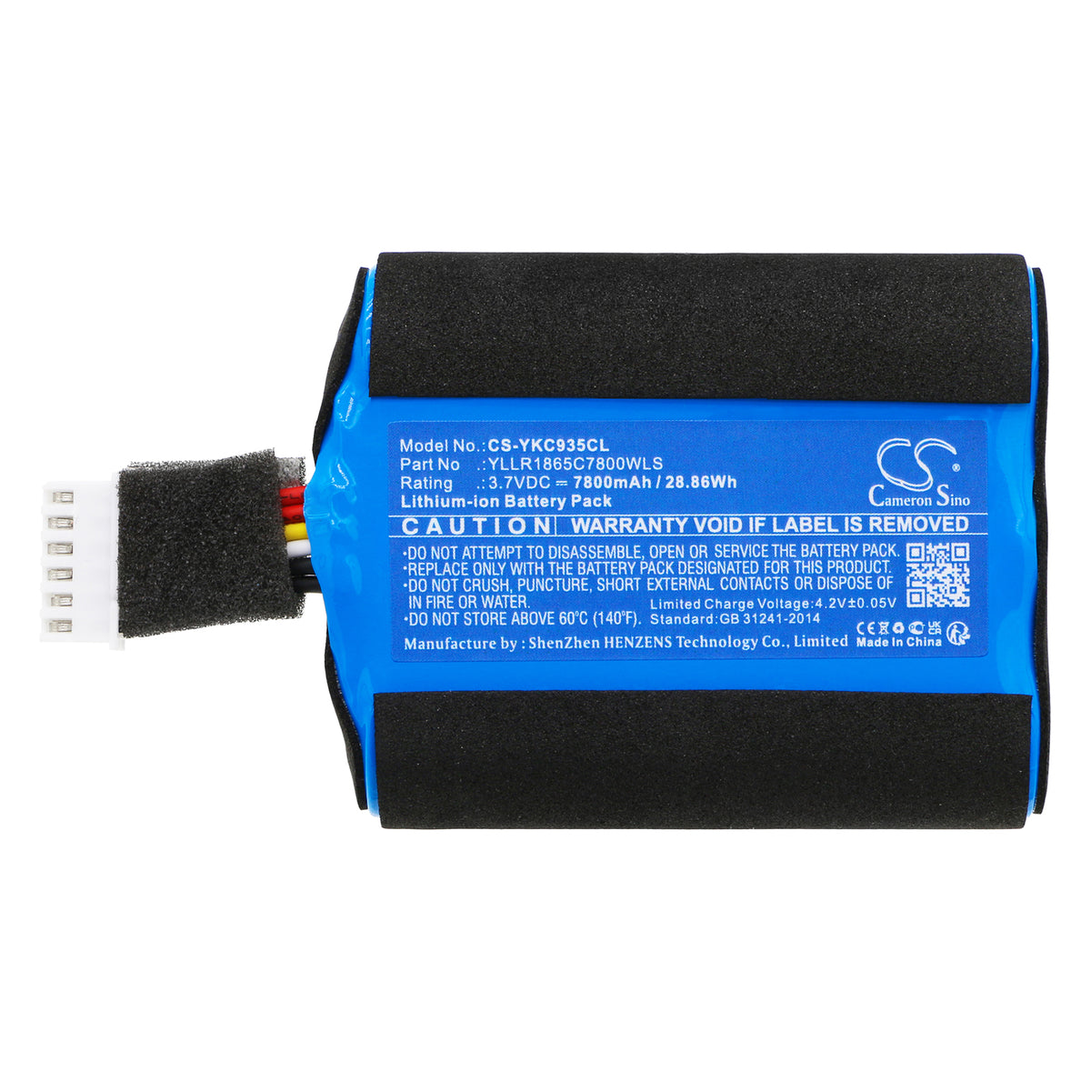 Replacement Battery for Yealink CP925 – Communication & Conferencing – 7800mAh / 3.7V