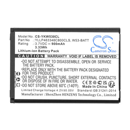 Replacement Battery for Yealink W53 – Cordless Phone – 900mAh / 3.7V