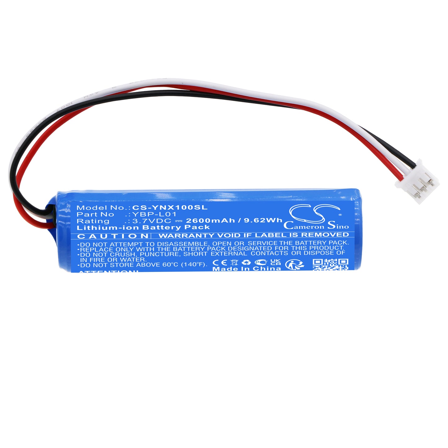 Replacement Battery for YAMAHA  NX-P100 – 2600mAh / 9.62Wh