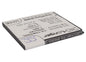 Replacement Battery for Yusun  M1 – Mobile, SmartPhone – 2000mAh/7.4Wh / 3.7V