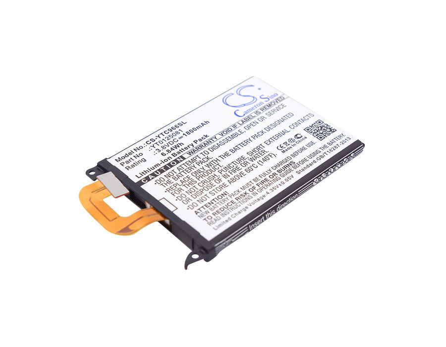 Replacement Battery for YOTAPHONE C9660 – Mobile, SmartPhone – 1800mAh / 3.8V - image 1