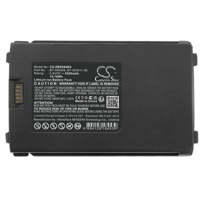 Replacement Battery for Zebra TC21 – Barcode Scanner – 5200mAh / 3.8V