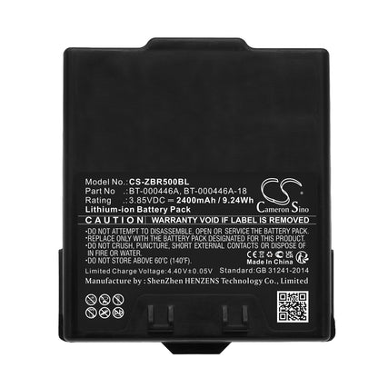 Replacement Battery for Zebra WS50 – Barcode Scanner – 2400mAh / 3.85V