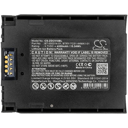 Replacement Battery for Zebra TC51 – Barcode Scanner – 4200mAh / 3.7V - image 3