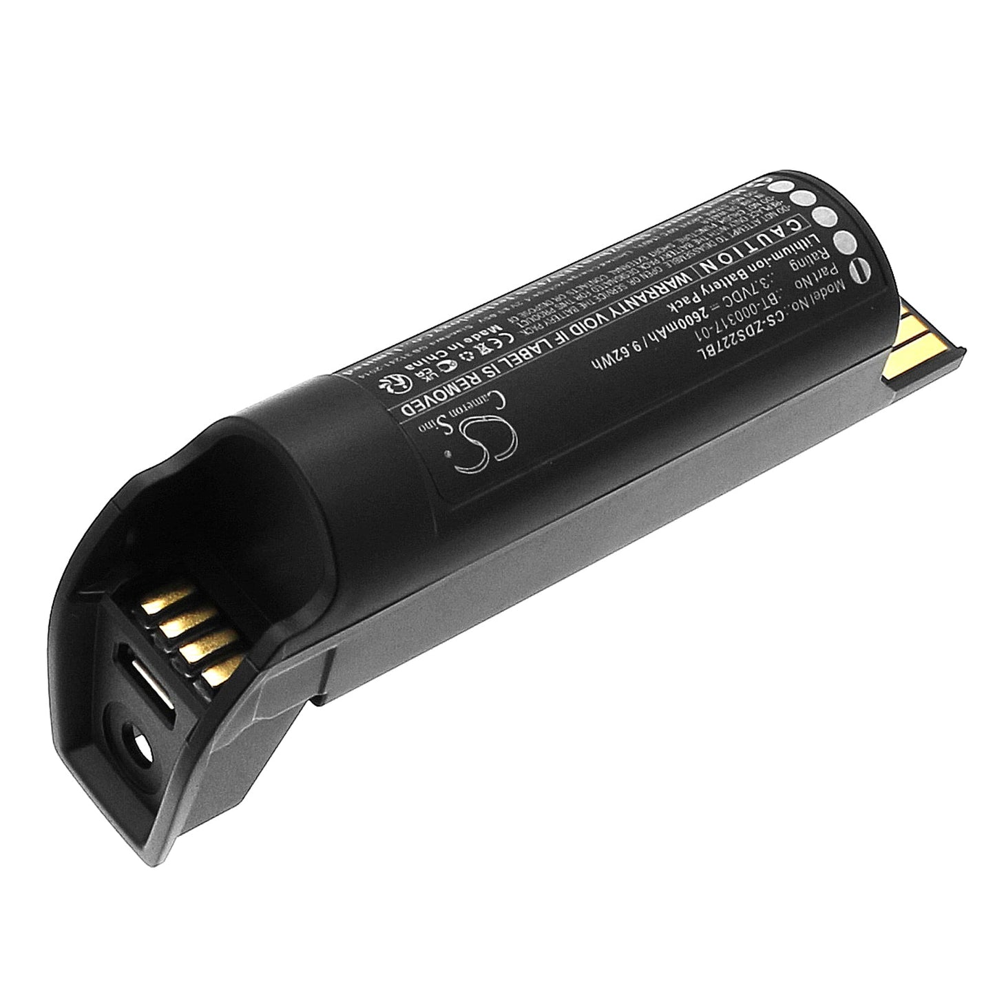 Replacement Battery for Zebra  CR2278 – Barcode Scanner – 2600mAh / 9.62Wh / 3.7V