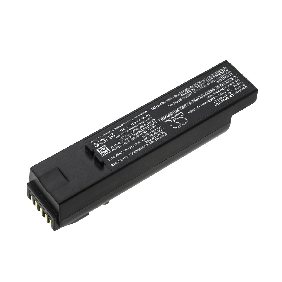 Replacement Battery for Zebra DS8100 – Barcode Scanner – 3400mAh / 3.7V