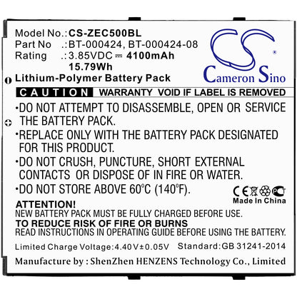Replacement Battery for Zebra EC50 – Barcode Scanner – 4100mAh / 3.85V - image 3