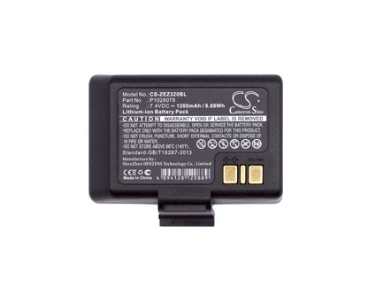 Replacement Battery for Zebra EZ320 – Barcode Scanner – 1200mAh / 7.4V - image 3