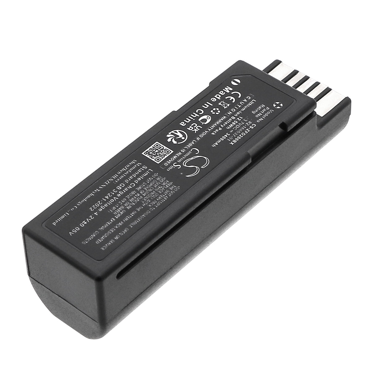 Replacement Battery for Zebra RFD2000 – Barcode Scanner – 3400mAh / 3.7V