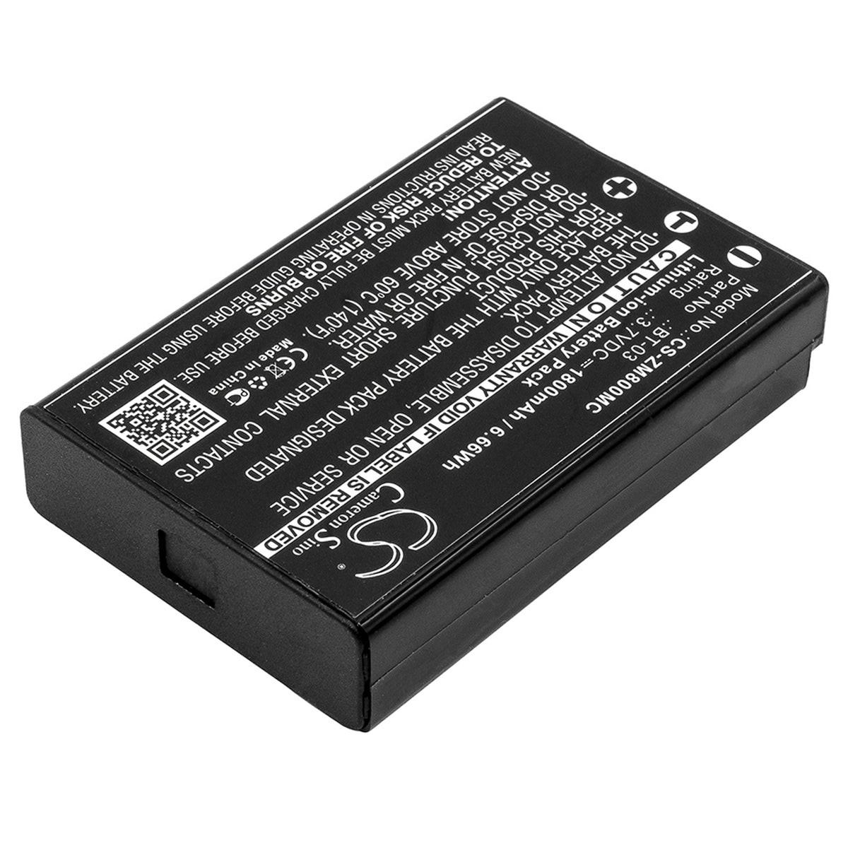 Replacement Battery for Bell & Howell | Zoom | PRAKTICA B35HDZ – Camera – 1800mAh / 3.7V