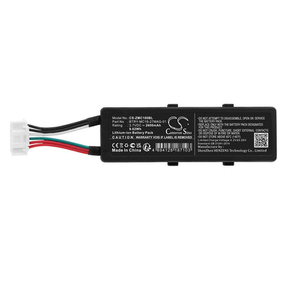 Replacement Battery for Zebra  MC18 – Barcode Scanner – 2600mAh / 9.62Wh / 3.7V
