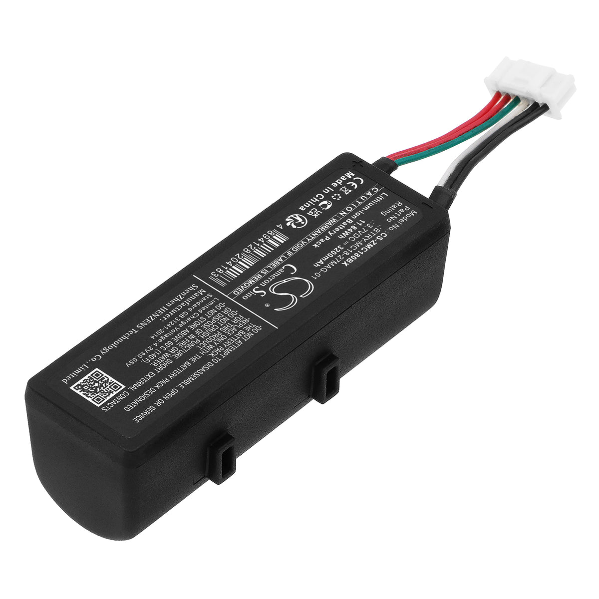 Replacement Battery for Zebra MC18 – Barcode Scanner – 3200mAh / 3.7V