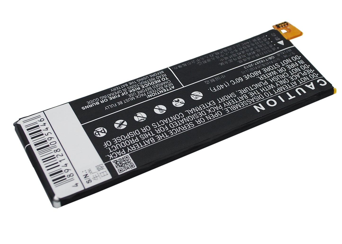 Replacement Battery for ZTE  Nubia Z7 Max – Mobile, SmartPhone – 3100mAh / 11.78Wh / 3.8V