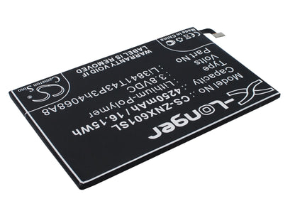 Replacement Battery for ZTE Nubia X6 – Mobile, SmartPhone – 4250mAh / 3.8V - image 3