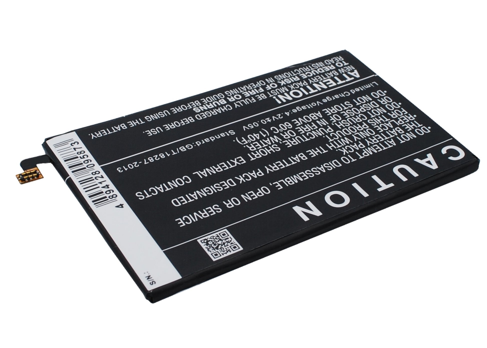 Replacement Battery for ZTE Nubia X6 – Mobile, SmartPhone – 4250mAh / 3.8V - image 4