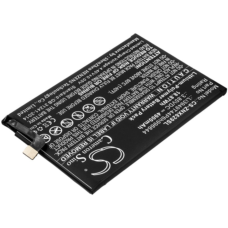 Replacement Battery for ZTE  Nubia Red Magic 3s – Mobile, SmartPhone – 4900mAh / 18.87Wh / 3.85V