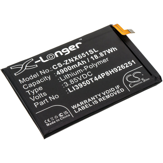 Replacement Battery for ZTE Nubia Play – Mobile, SmartPhone – 4900mAh / 3.85V - image 1