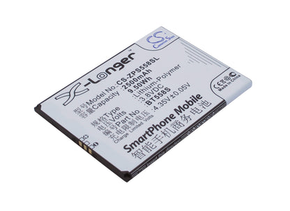 Replacement Battery for ZOPO S5580 – Mobile, SmartPhone – 2500mAh / 3.8V - image 1