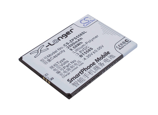 Replacement Battery for ZOPO S5580 – Mobile, SmartPhone – 2500mAh / 3.8V - image 1