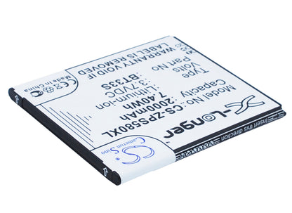 Replacement Battery for ZOPO  6580 – Mobile, SmartPhone – 2000mAh / 7.40Wh / 3.7V