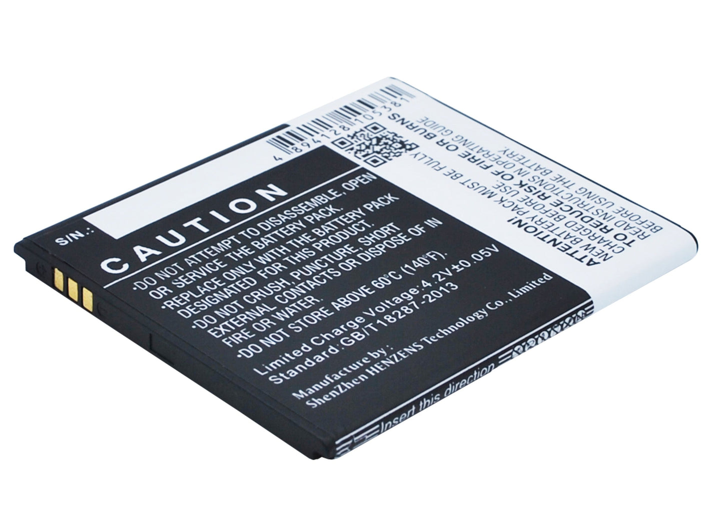 Replacement Battery for ZOPO  6580 – Mobile, SmartPhone – 2000mAh / 7.40Wh / 3.7V