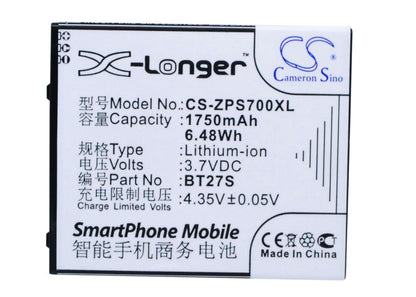 Replacement Battery for ZOPO ZP700 – Mobile, SmartPhone – 1750mAh / 3.7V - image 1