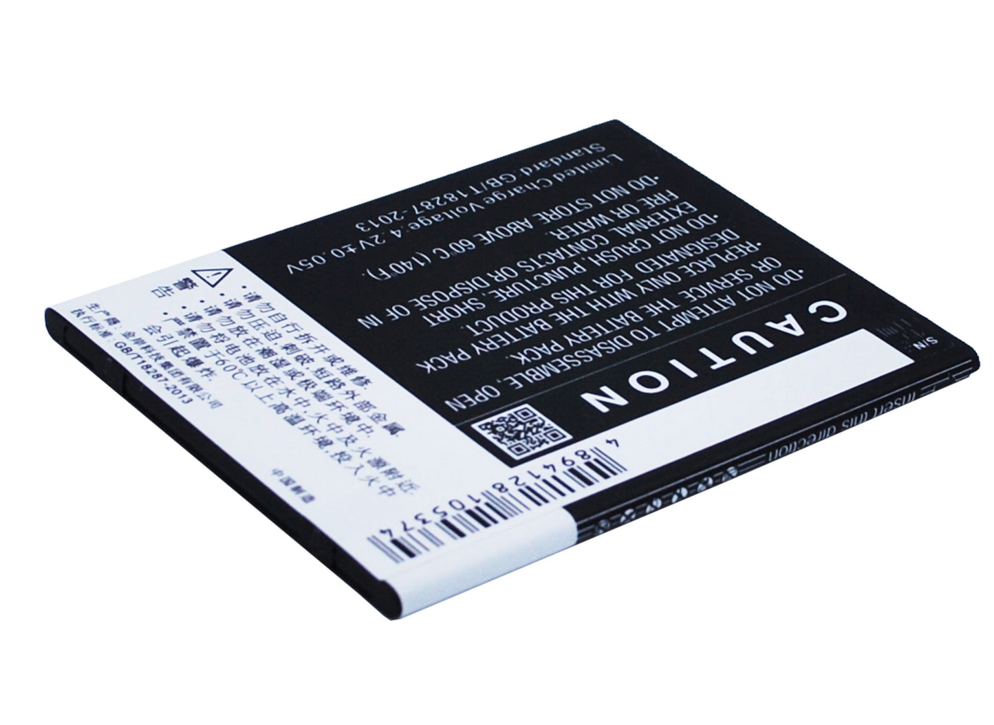 Replacement Battery for ZOPO  6560 – Mobile, SmartPhone – 1800mAh / 6.66Wh / 3.7V