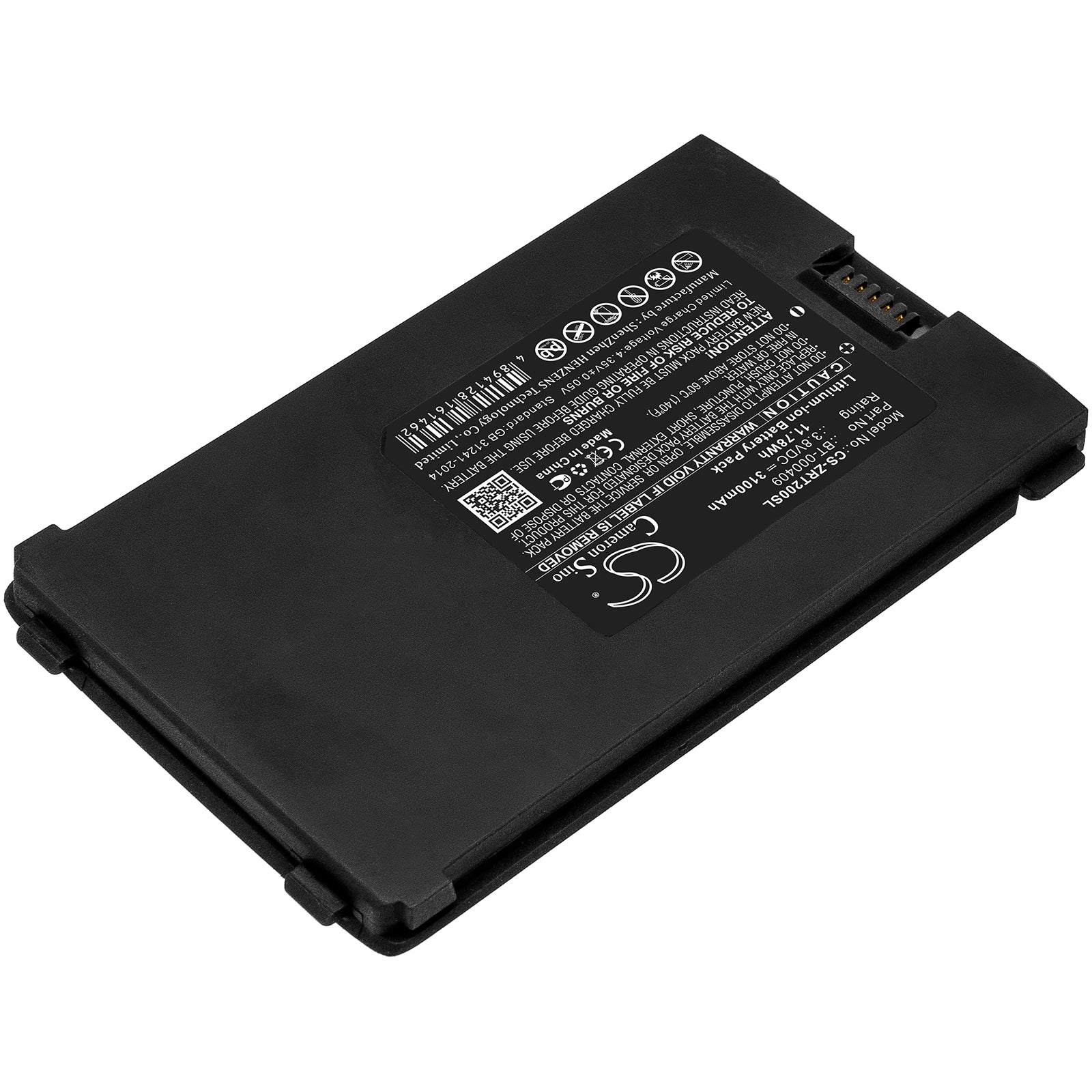 Replacement Battery for Zebra TC2x – Barcode Scanner – 3100mAh / 3.8V - image 2