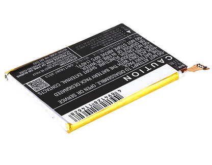Replacement Battery for ZTE  Axon A1 – Mobile, SmartPhone – 3000mAh / 11.40Wh / 3.8V