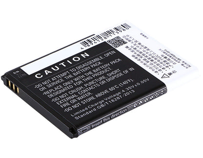 Replacement Battery for ZTE  4G Smart – Mobile, SmartPhone – 2300mAh / 8.74Wh / 3.8V