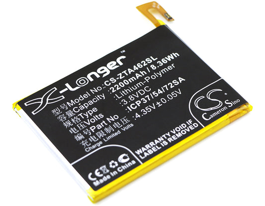 Replacement Battery for Telstra | ZTE 4GX Plus – Mobile, SmartPhone – 2200mAh / 3.8V - image 1