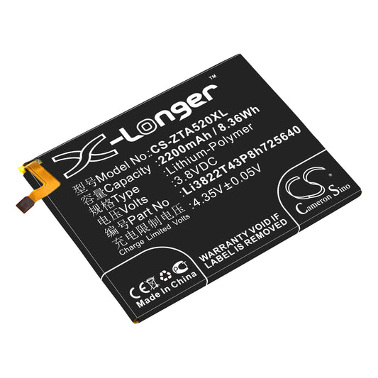 Replacement Battery for ZTE BA510 – Mobile, SmartPhone – 2200mAh / 3.8V - image 1