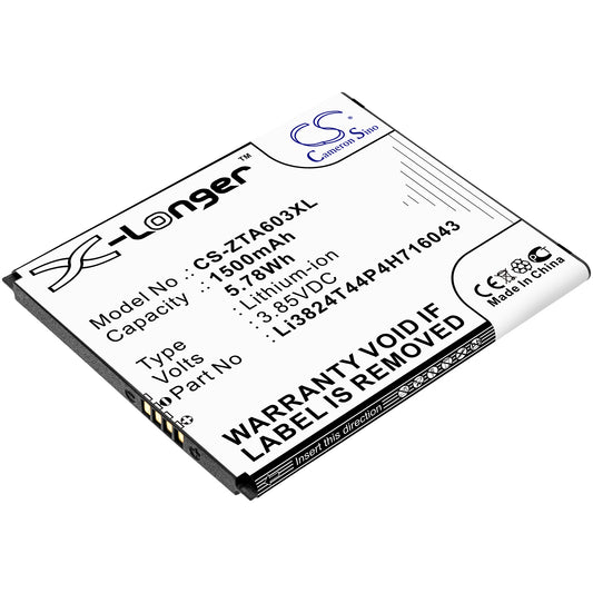 Replacement Battery for ZTE Blade A520 – Mobile, SmartPhone – 1500mAh / 3.85V - image 1