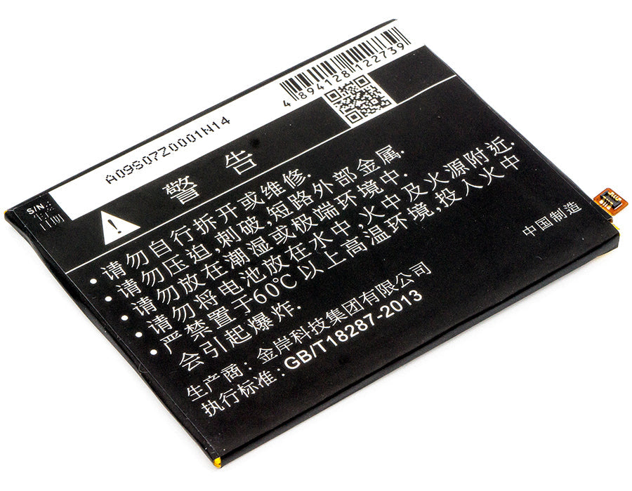 Replacement Battery for Vodafone  Smart Prime 7 – Mobile, SmartPhone – 2500mAh / 9.63Wh / 3.85V