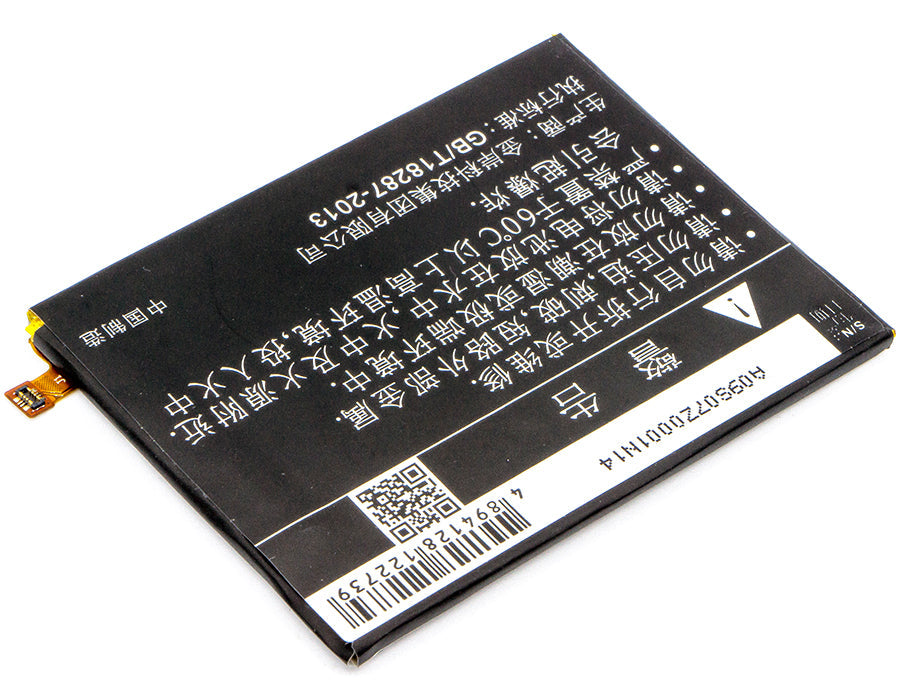 Replacement Battery for ZTE  BA910 – Mobile, SmartPhone – 2500mAh / 9.63Wh / 3.85V
