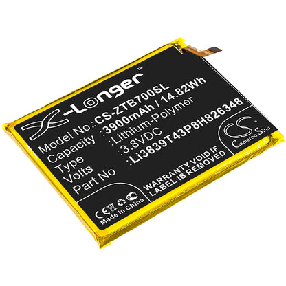 Replacement Battery for ZTE Blade A7s – Mobile, SmartPhone – 3900mAh / 3.8V - image 1
