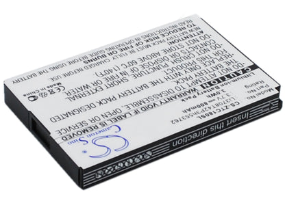 Replacement Battery for ZTE | Telstra C160 – Mobile, SmartPhone – 800mAh / 3.7V - image 3