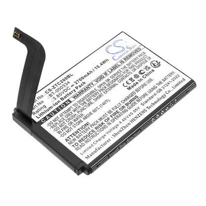 Replacement Battery for Zebra TC20 – Barcode Scanner – 2700mAh / 3.85V