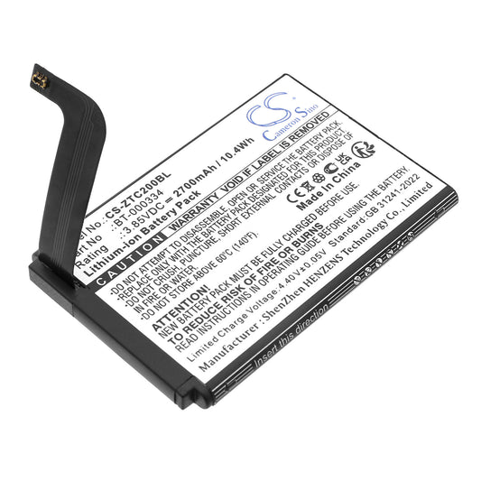 Replacement Battery for Zebra TC20 – Barcode Scanner – 2700mAh / 3.85V