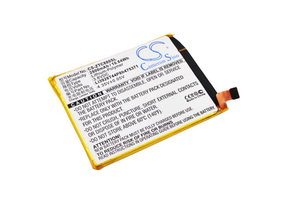 Replacement Battery for ZTE AXON Mini B2015 – Mobile, SmartPhone – 2800mAh / 3.8V - image 1