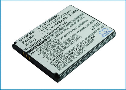 Replacement Battery for ZTE | Telstra C90 – Mobile, SmartPhone – 900mAh / 3.7V - image 1