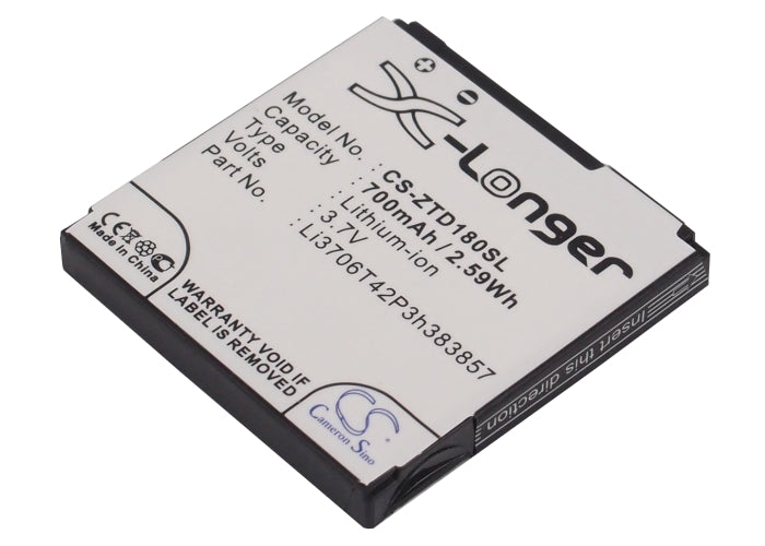 Replacement Battery for Orange | Vodafone | ZTE | T-Mobile Le Tactile – Mobile, SmartPhone – 700mAh / 3.7V - image 2