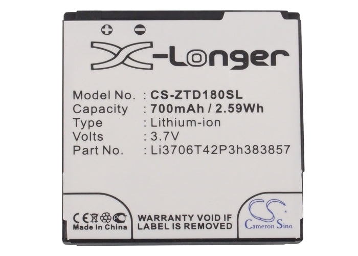 Replacement Battery for Orange | Vodafone | ZTE | T-Mobile Le Tactile – Mobile, SmartPhone – 700mAh / 3.7V - image 5