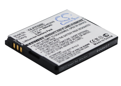 Replacement Battery for Vodafone  227 – Mobile, SmartPhone – 550mAh / 3.7V