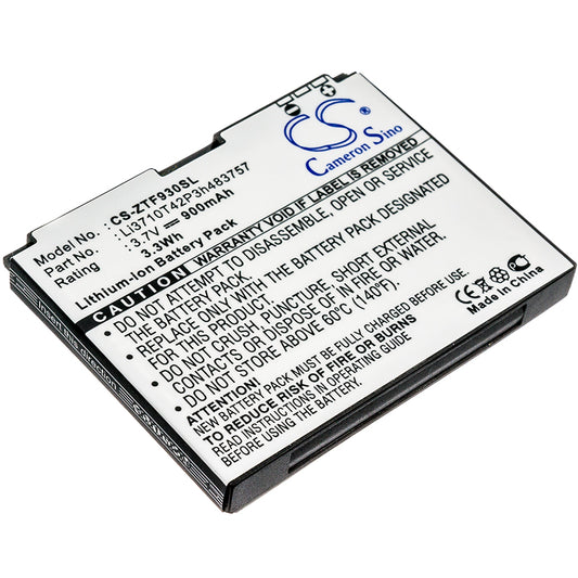 Replacement Battery for Vodafone | AT&T | Verizon | Orange | Telstra | ZTE | T-Mobile 1230 – Mobile, SmartPhone – 900mAh / 3.7V - image 1
