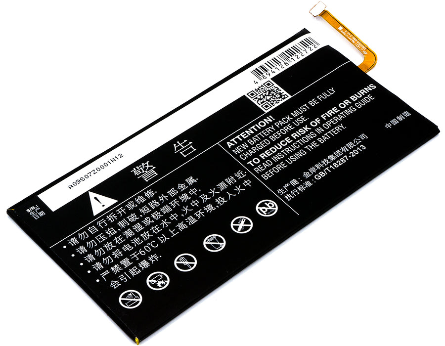 Replacement Battery for AT&T | ZTE Trek 2 HD – Tablet – 4600mAh / 3.8V - image 3
