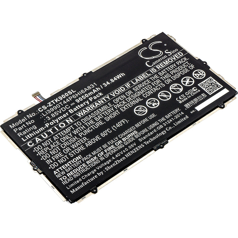 Replacement Battery for ZTE K90U – Tablet – 9050mAh / 3.85V - image 1